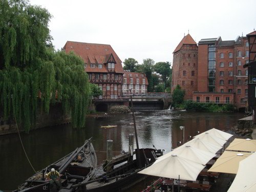 Alter Hafen in Lüneburg